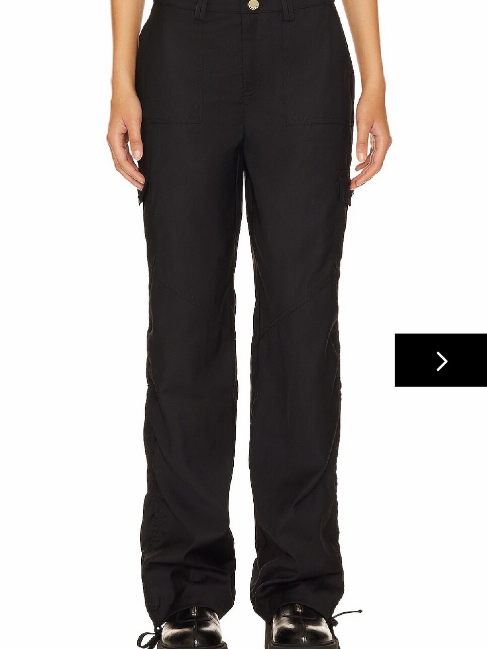 Raina cargo pants in black